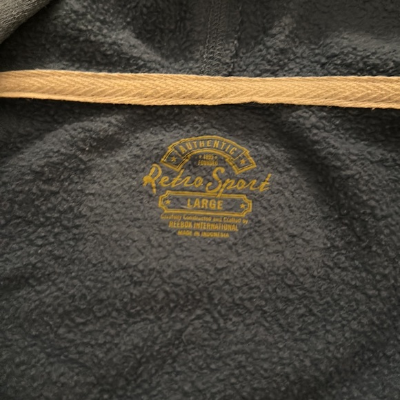 Women’s New York Giants Retro Sport Long Zip Up Sweatshirt - Picture 4 of 6